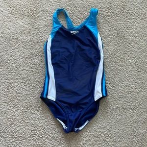 Girls speedo one piece swimsuit. Size 10